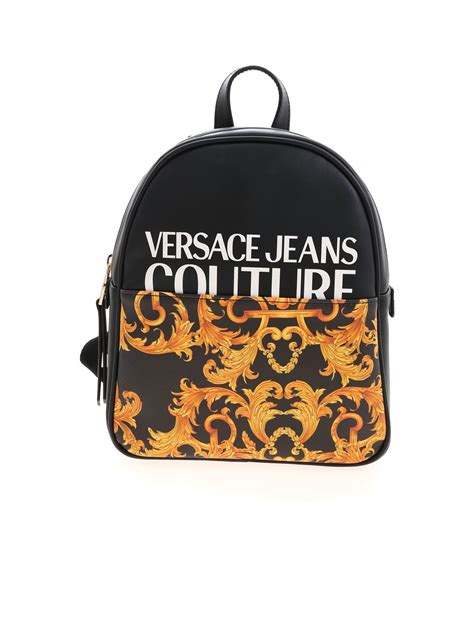 versace baroque backpack.